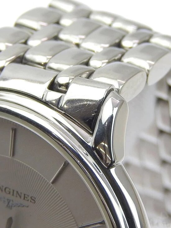 LONGINES Grand classic Watches L4.677.4 grayDial Stainless Steel Quartz An...